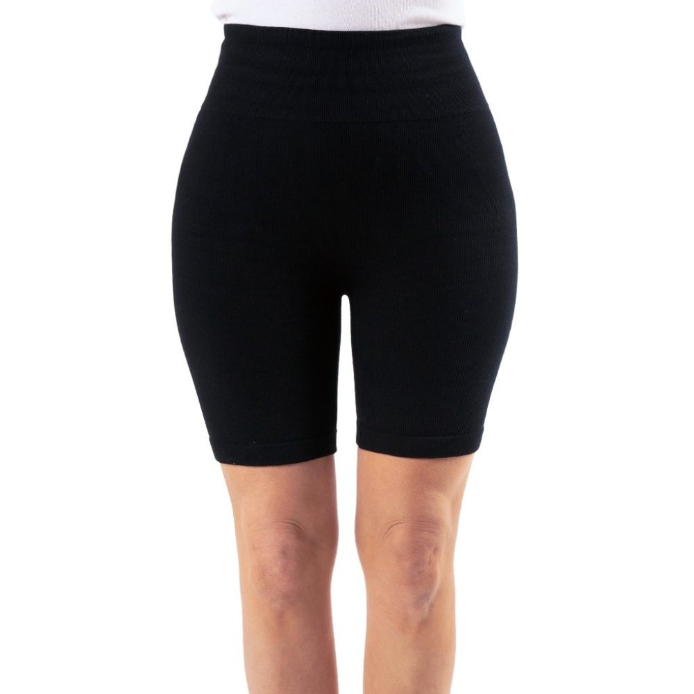 Knititude Rib Biker Shorts